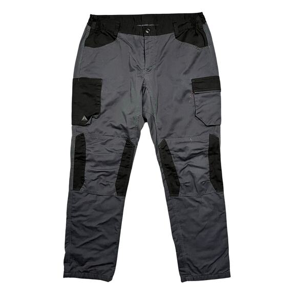 Delta Plus Mach 2 M2PW3 Regular Fit Gray Black Utility Work Pants Mens Size XL - Picture 1 of 11